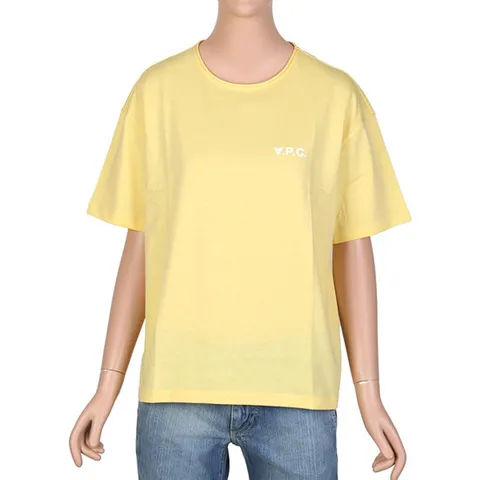 [아페쎄] 23SS 카롤 여성 반팔 티셔츠 옐로 COFDW F26186 DAA