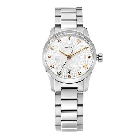 구찌 G-타임리스 여성 메탈시계