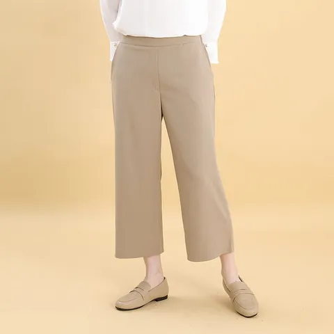 애비뉴투지 엄마옷 와이드 봄 가을 간절기 정장 통바지 P04227