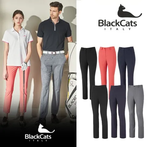 블랙캣츠 남성 여성 프레스코 골프 바지 3종   택1