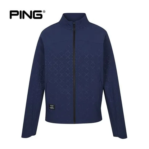 [PING] 여성 타공 조직감 패턴 집업 점퍼