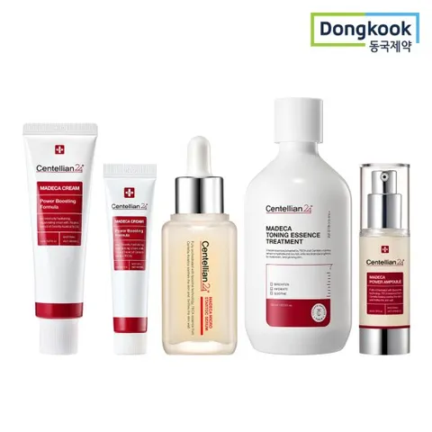 센텔리안24 마데카크림 파워부스팅 포뮬러 (50ml+15ml)+세럼50ml+에센스300ml+파워앰플 30ml