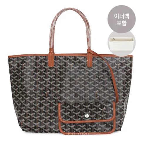 고야드백 쇼퍼 생루이 PM SAINT LOUIS 블랙텐 (이너백증정)