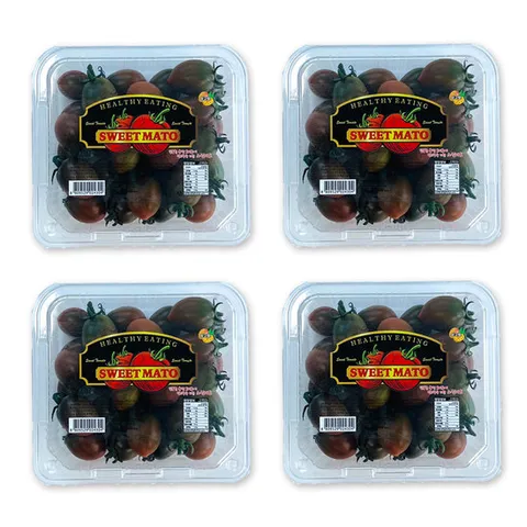 스테비아대추방울토마토 망고향 블랙 스윗마토 500g X 4팩