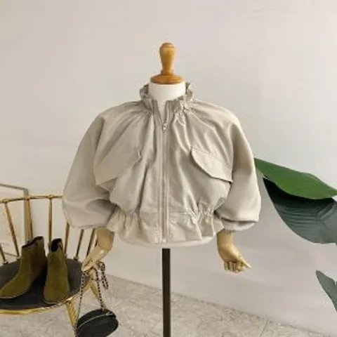 비드너 레글런 밑단 밴딩 바스락 점퍼(2color)