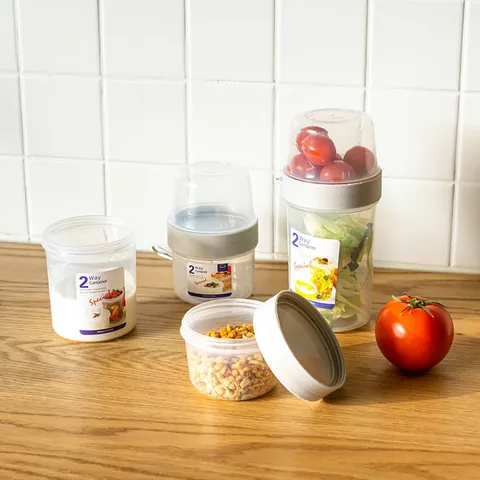 직장인 도시락통 런치박스 밀프랩 투웨이 다이어트 샐러드통 중