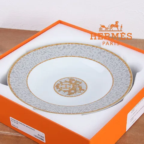 에르메스 모자이크24 골드 스프접시(2P)