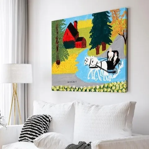 모드루이스 그림 직사각 인테리어 액자 16종 3호