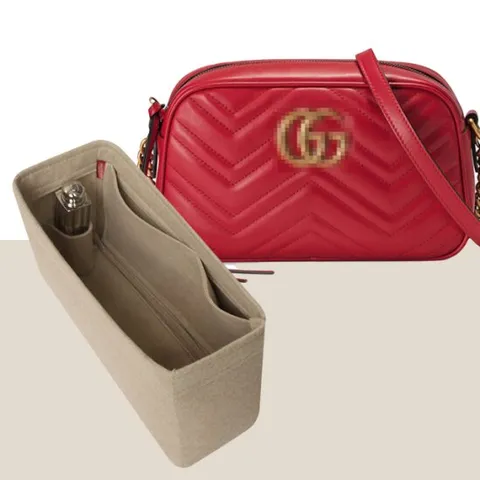 GG 마몽 스몰 마틀라세 이너백 구찌 447632 카메라