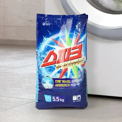 [애경]애경 스파크 리필 5.5kg 세탁세제 가루세제
