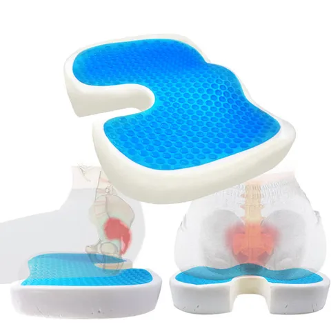 푹신한 여름 매쉬 쿠션 방석 쿨링 벨트고정형