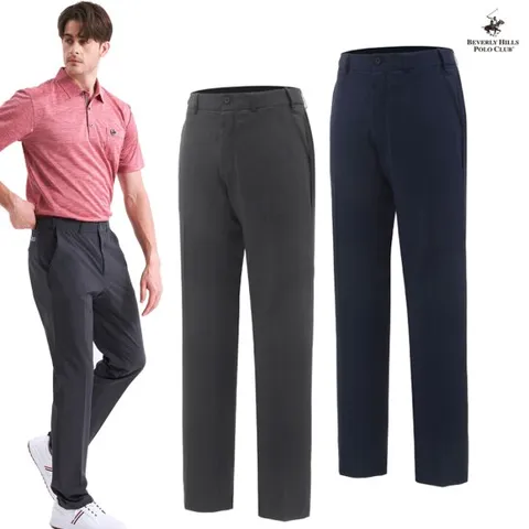 [GS][비버리힐스폴로클럽] 남성 썸머 쿨링 골프 팬츠 2종택1