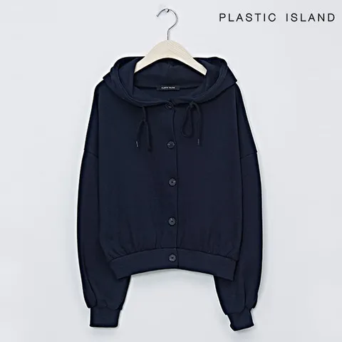 [ 롯데 롯데쇼핑 (주) 잠실점 ][플라스틱아일랜드]후드 가디건 (PPTKG013)