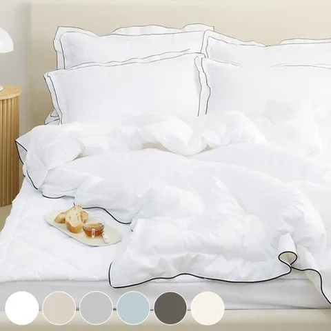 [GS특가] 플로라 모달프렌치 호텔 모달코튼 차렵이불 베개세트 Q