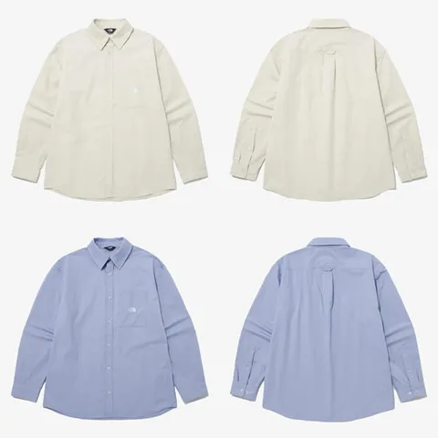 [ 롯데백화점 ]노스페이스 트레블러 오버핏셔츠 NH8LP01