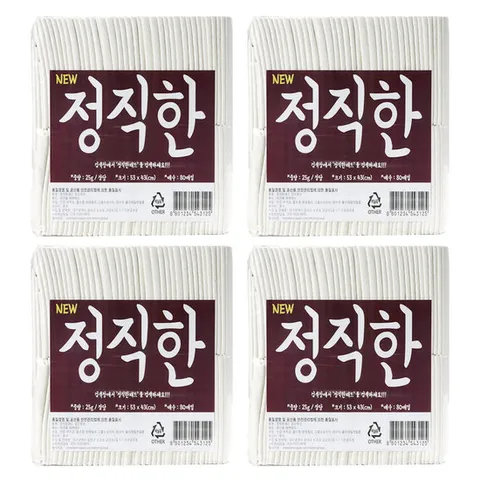 정직한패드 초특대형 65g x 120매 애견패드 강아지패드 배변패드