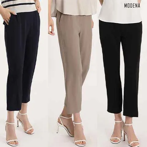 [50%인하] G.모데나 라이트 폴리스판 밴딩팬츠 3종 택1