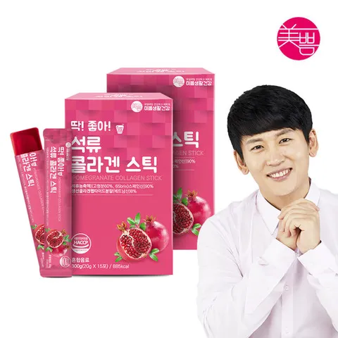 딱좋아 석류젤리스틱20g 2통30포