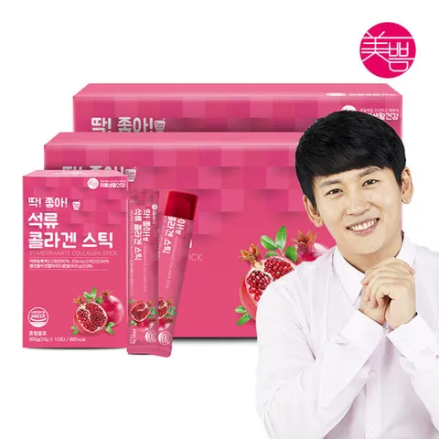 딱좋아 석류 젤리스틱2박스120포