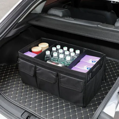 접이식 자동차 트렁크 정리함 대형 차량용 세차툴백 박스