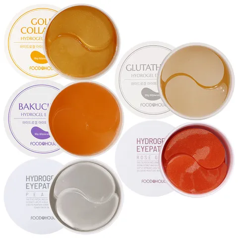 푸드어홀릭 하이드로겔 아이패치 골드.로즈골드.펄 60매 택1
