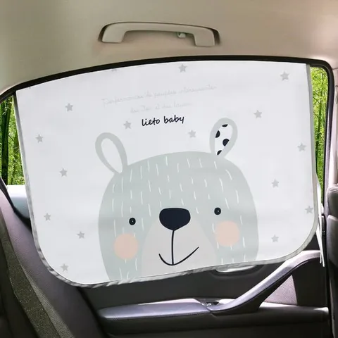 리에또 차량용 햇빛가리개 자석 암막 커튼