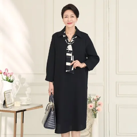 [엄마옷 로즈맘] 자누타이카라원피스/중년여성의류 중년여성옷 5