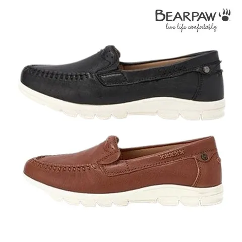 [ 롯데 구리점 ]베어파우 여성 ESTHER 양가죽 슬립온 2컬러(0616OC-W-GSGR)