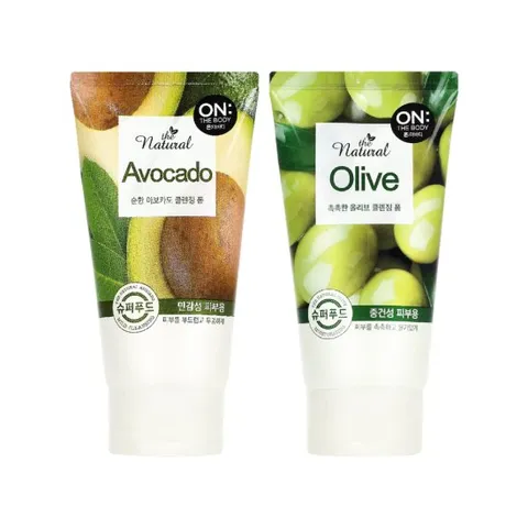 [ 롯데백화점 ]온더바디 더내추럴 클렌징폼 120g 2종 택1