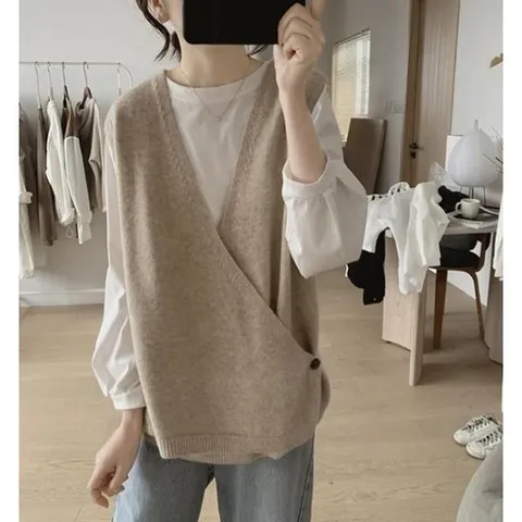 [드레스허그]로리폴 트윈 조끼 베스트 3color