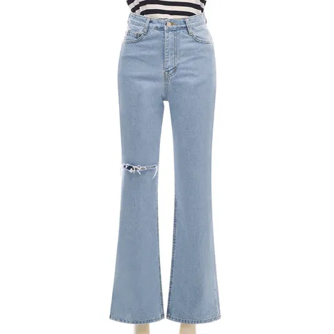 [ 롯데백화점 ][포커스]트임세미와이드데님팬츠 CF2A2PT6528-1