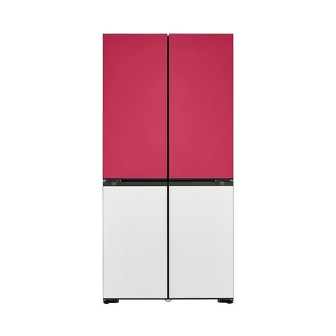 LG 디오스 오브제컬렉션 M623GNN092 냉장고 601L 무드업 베이직 색상가변 글라스 / KN