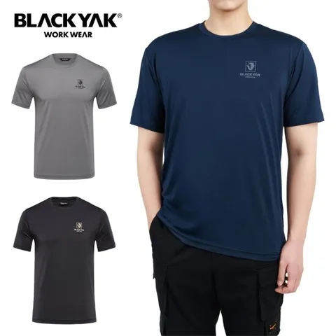 블랙야크 반팔티셔츠 기능성 냉감 등산 스포츠 라운드 티셔츠