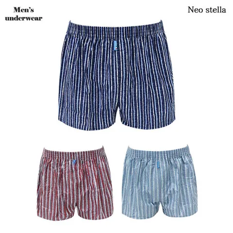 [네오스텔라] 국내산 100%면 트렁크 사각팬티 2017 (3매입)