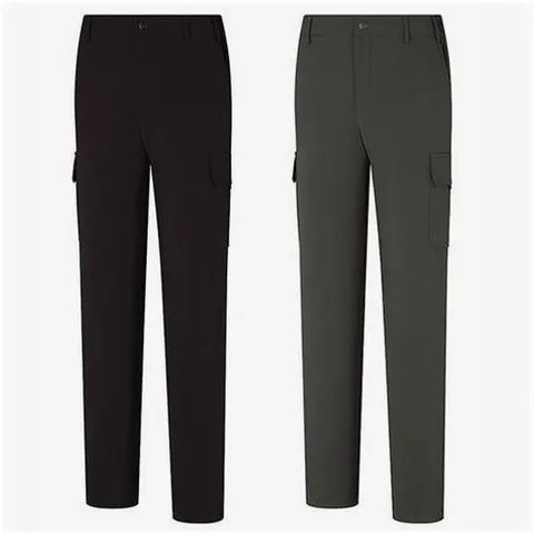 [ 롯데백화점 ][콜핑]LD18 남성 가을 겨울 신축성좋은  약기모 사이드밴딩 카고팬츠 KUP9585M/0876M