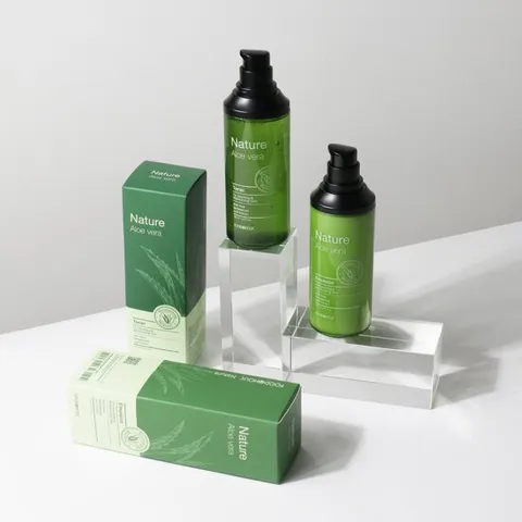 푸드어홀릭 네이처 알로에베라 2종 단품 세트(토너+에멀전) /미백 주름개선 기능성 수딩 스킨