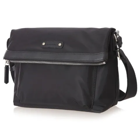 [ 롯데백화점 ][에스콰이아]데일리 경량 나일론 숄더 크로스백 ECCSHB690BK