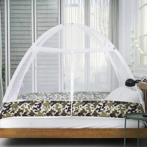 [2~3인용]프리미엄 가드형 3문 원터치 모기장(2종)