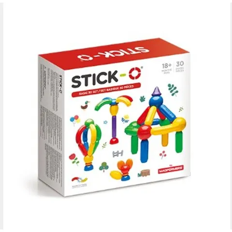 [ 롯데백화점 ][짐보리플레이앤뮤직]짐보리 스틱오 베이직 30 세트 선물포장