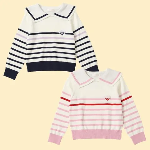 [ 롯데백화점 ][로엠걸즈(아동)]세일러스트라이프스웨터티셔츠RGSM2315P