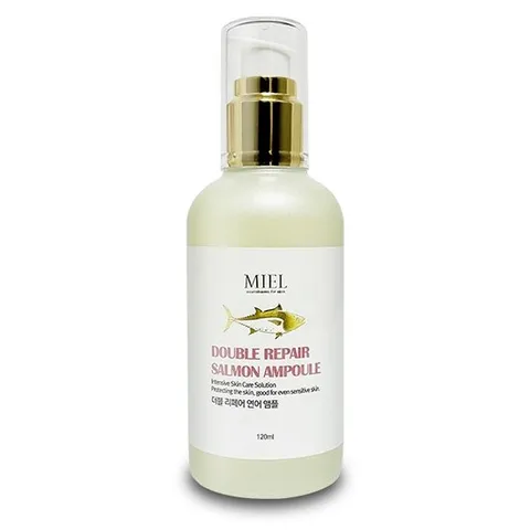[ 롯데백화점 ][레디]미엘 더블 리페어 연어앰플 120ml 피부미백 대용량 에센스