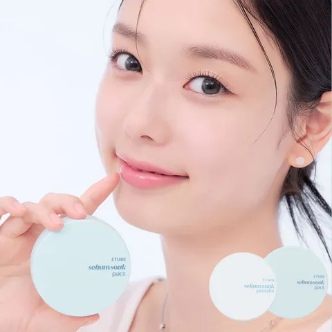 [에뛰드] 피지쏙 팩트 + 파우더
