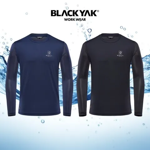 블랙야크 남자 쿨티셔츠 긴팔 여름 남성 냉감 쿨링 P-MN
