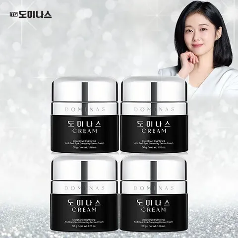 도미나스 크림4X 4세대 더블구성 알4통 기미크림 미백크림