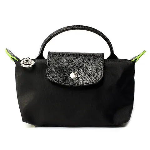 롱샴 르 플리아쥬 그린 핸들 파우치 34175 919 001 34175919