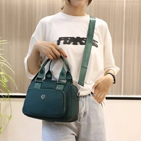 [디어백] 캐주얼 포켓 라운드 토트 & 크로스백 UN0856