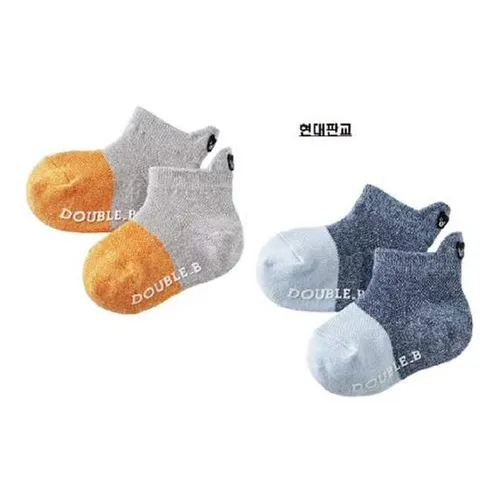 [ 현대백화점 ][미키하우스]DB 블럭 발목 양말 (16K209601)