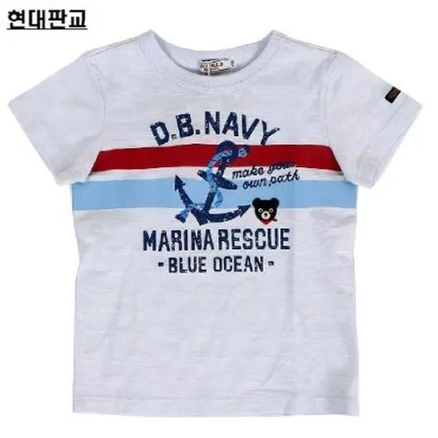[ 현대백화점 ][미키하우스] DB 블랙베어 마린 티셔츠 (16J205204)