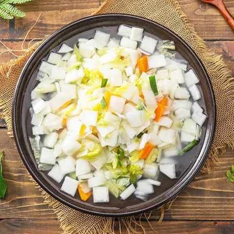 [자연맛남] 맛깔나는 경상도식 나박물김치 1kg