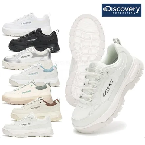 [ 롯데백화점 ]디스커버리 25년 신상 남성/여성/공용 브릭 키높이운동화/워킹화/커플신발/어글리슈즈 DXMIA DXSH3111N